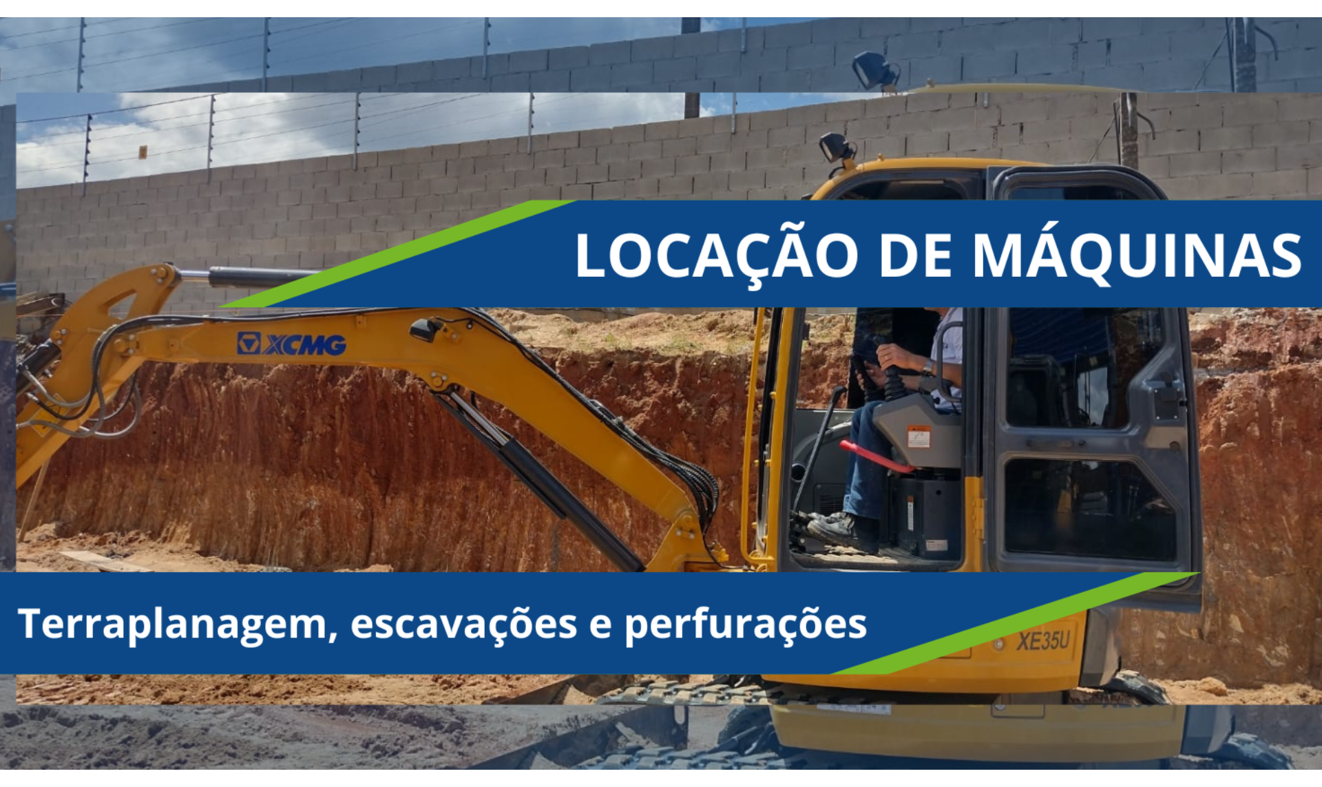 LOCAÇÃO DE MÁQUINAS